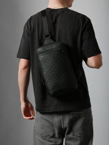 Cross Body Tas Tommy hilfiger Zwart modern tommy AM14024-vue-porte